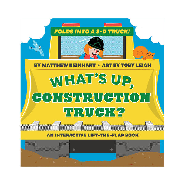 What's Up, Construction Truck? (A Pop Magic Book) Folds into a 3-D Truck! Book