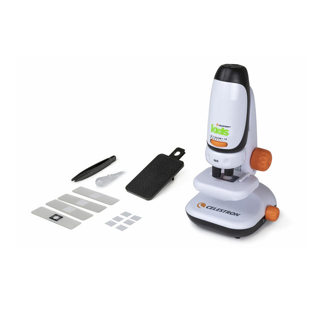 Celestron Kids Microscope Kit with Smartphone Adapter