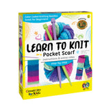 Creativity for Kids Learn to Knit Pocket Scarf