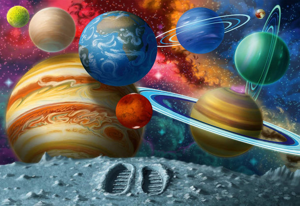 Ravensburger Stepping Into Space 24pc Puzzle