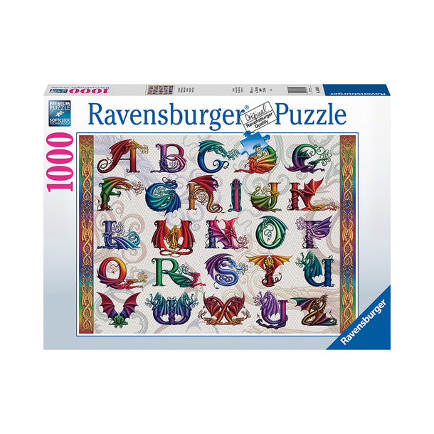 Ravensburger Dragon Alphabet 1000pc Puzzle