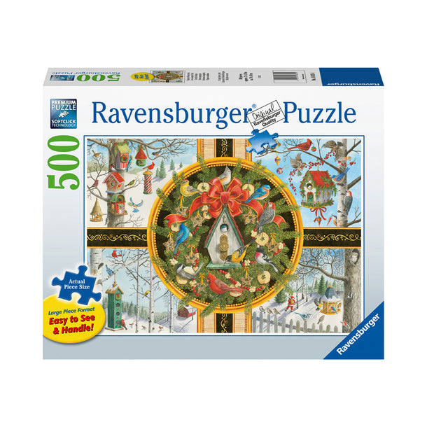 Ravensburger Christmas Songbirds 500pc Large Format Puzzle