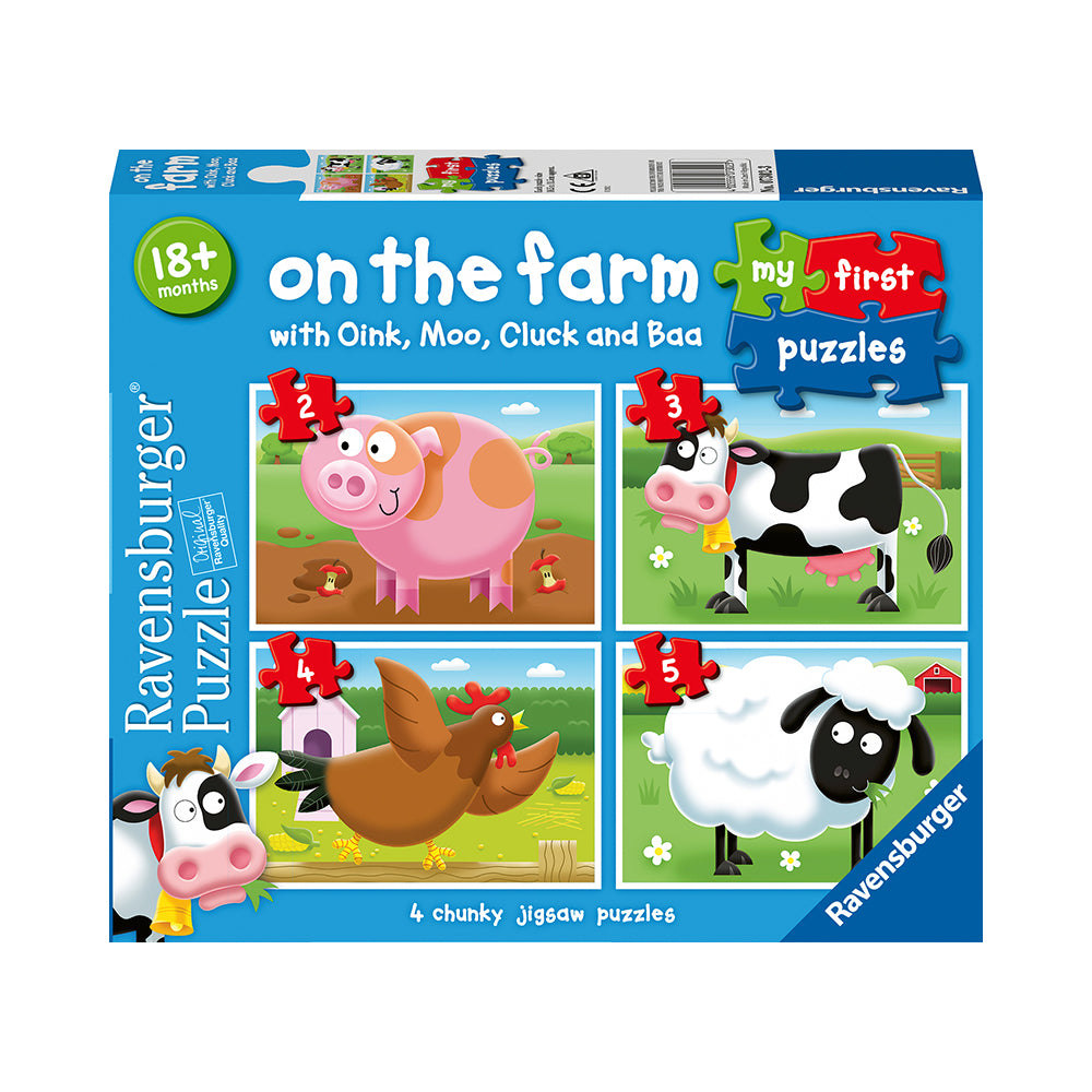 My First Puzzles On the Farm 2-5pc Puzzles