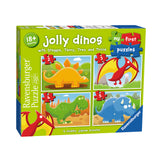 Ravensburger My First Puzzles Jolly Dinos 2-5pc Puzzles