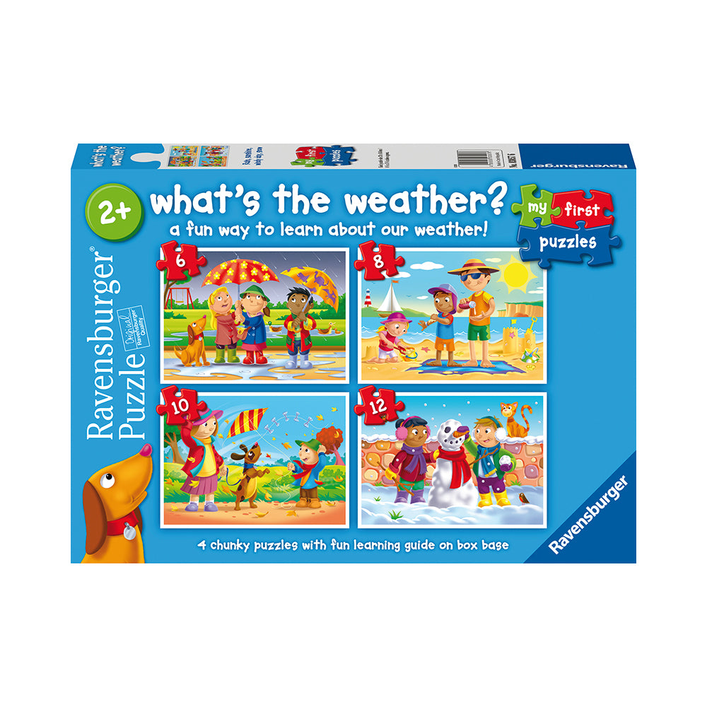 My First Puzzles What's the Weather 6-12pc Puzzles