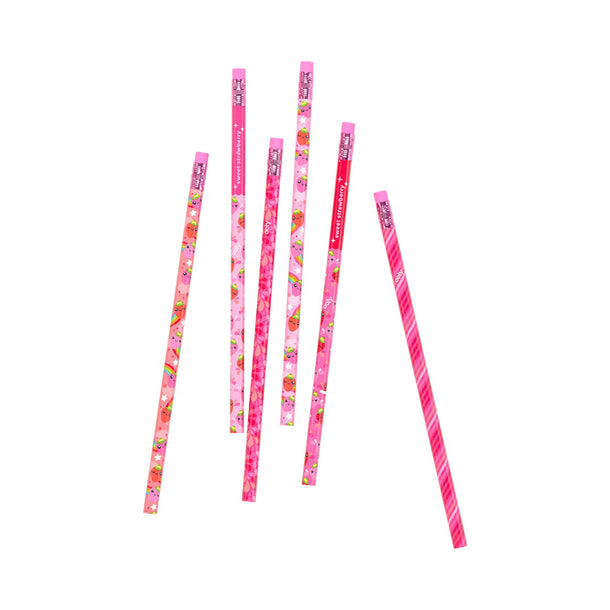 Ooly Lil' Juicy Strawberry Scented Pencils