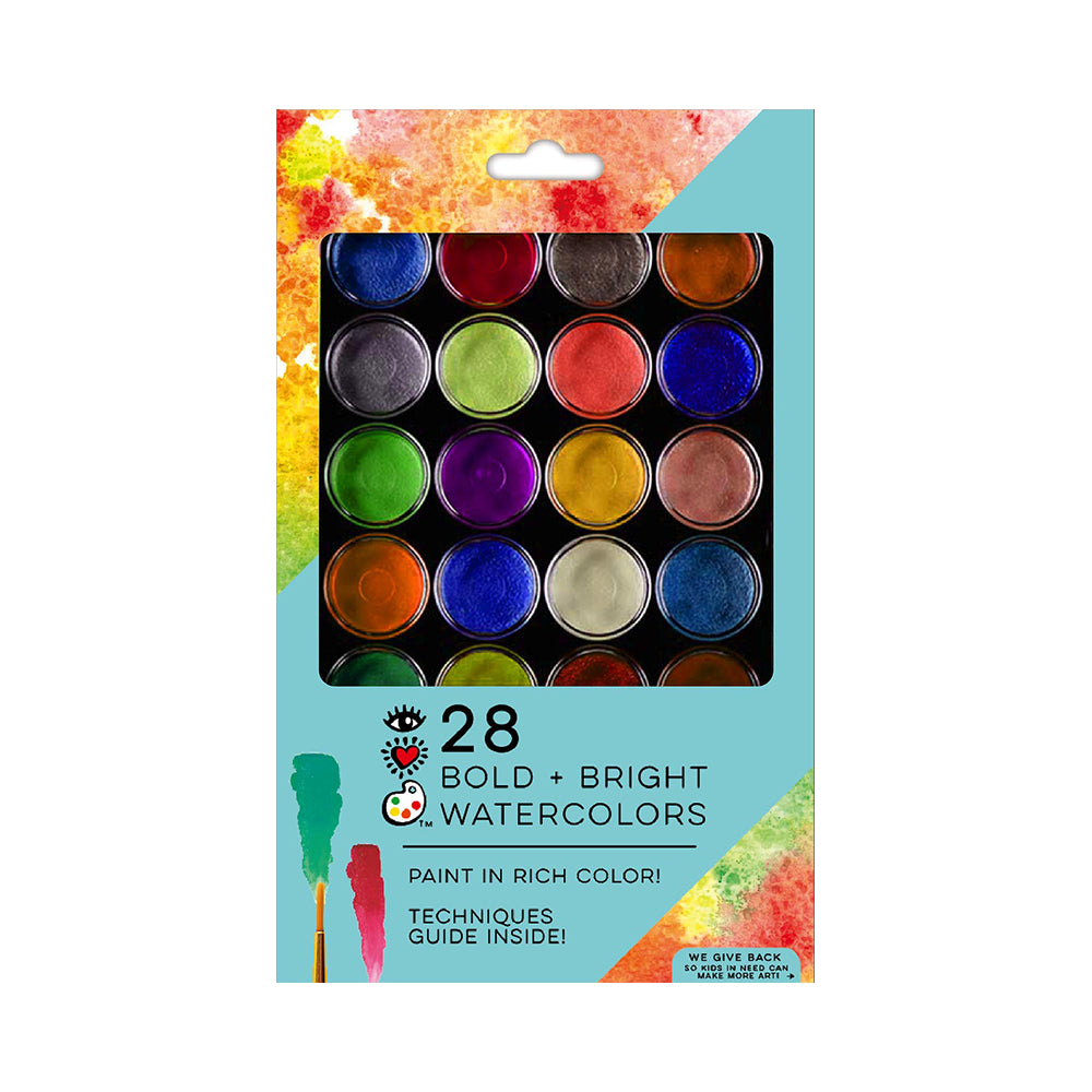 iHeartArt 28 Watercolour Paints Mastermind Toys