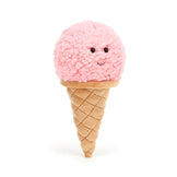 Jellycat Strawberry Ice Cream Cone Plush