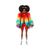 Barbie Extra Doll #1 in Rainbow Coat