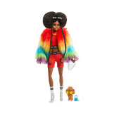 Barbie Extra Doll #1 in Rainbow Coat