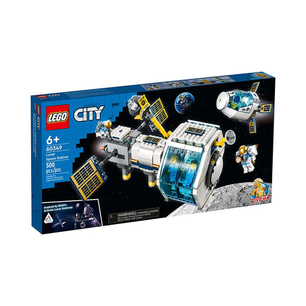 LEGO City Lunar Space Station 60349 Building Kit (500 Pieces)