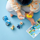 LEGO DUPLO Rescue Police Motorcycle 10967 Building Toy (5 Pieces)