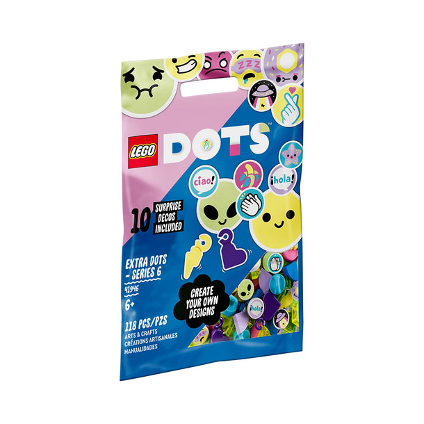 LEGO DOTS Extra DOTS – Series 6 41946 Craft Decoration Kit (118 Pieces)