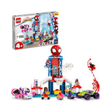LEGO Marvel Spidey And His Amazing Friends Spider-Man Webquarters Hangout 10784 (155 Pieces)