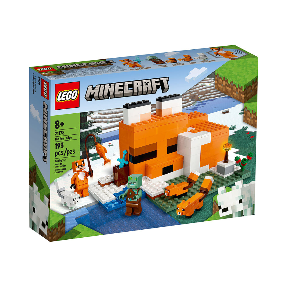 LEGO Minecraft The Fox Lodge 21178 Building Kit (193 Pieces)