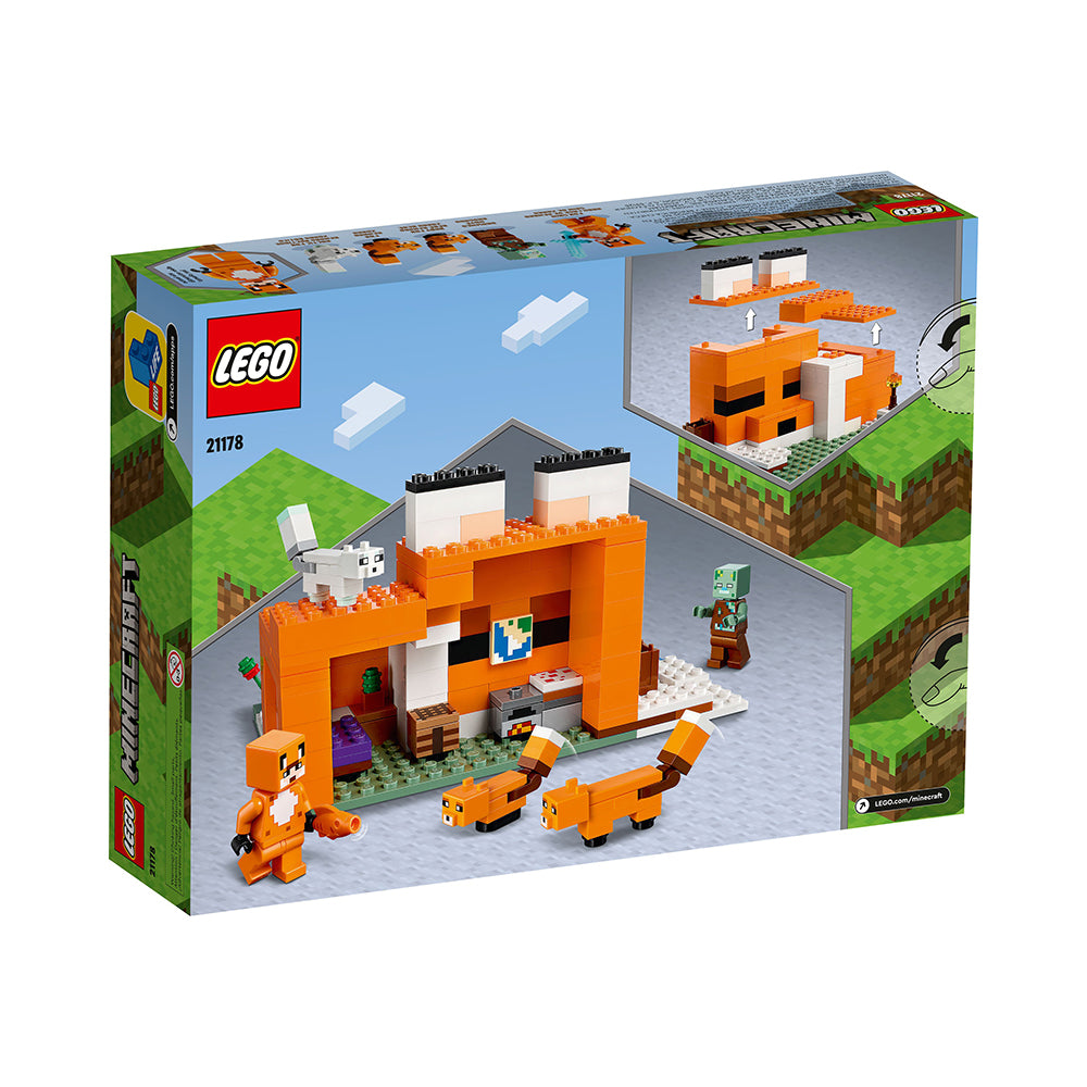 LEGO Minecraft The Fox Lodge 21178 Building Kit (193 Pieces)