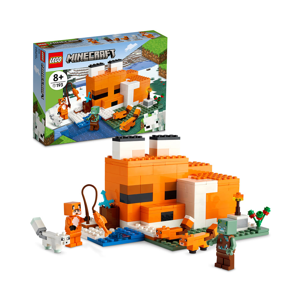 LEGO Minecraft The Fox Lodge 21178 Building Kit (193 Pieces)