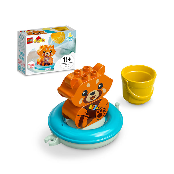LEGO DUPLO My First Bath Time Fun Floating Red Panda 10964 Building Toy (5 Pieces)