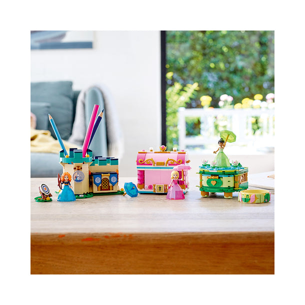 LEGO Disney Aurora, Merida and Tiana’s Enchanted Creations 43203 Kit (558 Pieces)