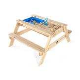 Plum Surfside Sand and Water Wooden Picnic Table