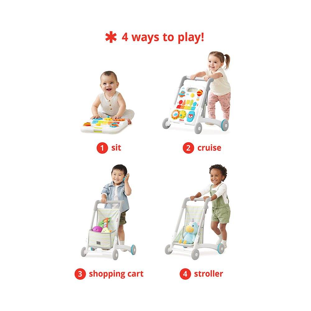 Explore and More Grow Along 4 in 1 Activity Walker