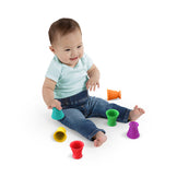 Baby Einstein Stack & Squish Cups Sensory Stacking Toys