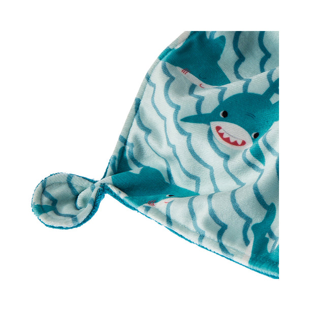 Mary Meyer - Sweet Soothie Shark Blanket - Lovey Security Blanket - 10