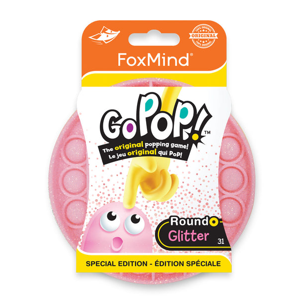 Go Pop Pink Glitter Roundo Game