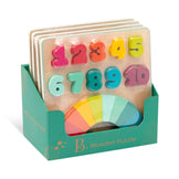 B. Counting Rainbows Wooden Puzzle