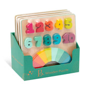 B.Toys Counting Rainbows Wooden Puzzle