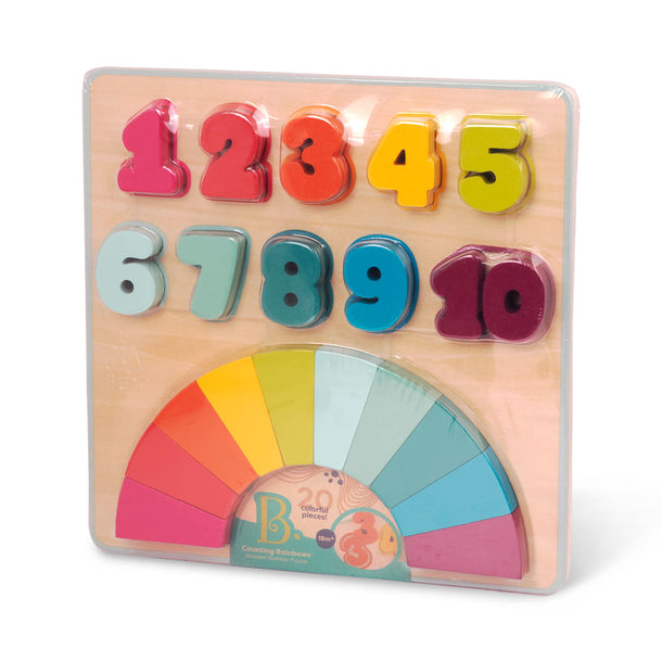 B. Counting Rainbows Wooden Puzzle