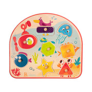 B. Sea Treasures Wooden Peg Puzzle