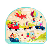 B. Vehicles On The Go! Wooden Peg Puzzle