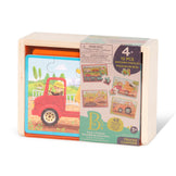 B. Pack o'Puzzles - Trucks Wooden Puzzles in Box