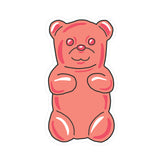 Pipsticks Gummy Bear Vinyl Sticker