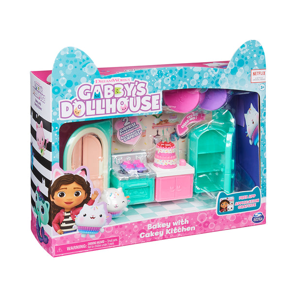 Gabby's Dollhouse Bakey with Cakey Kitchen