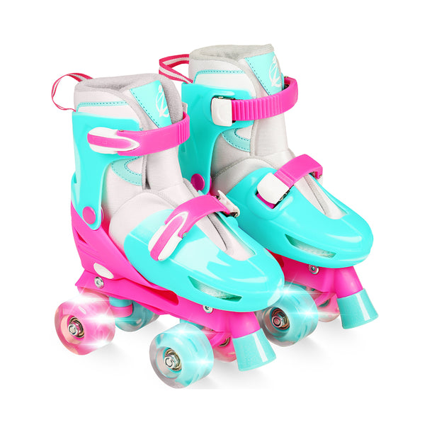 Madd Gear Zycom Quad Skates (J12-2Us) Pink & Teal