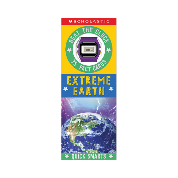 Extreme Earth Fast Fact Cards: Scholastic Early Learners (Quick Smarts) Book