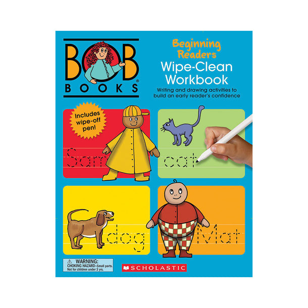 Bob Books - Wipe-Clean Workbook: Beginning Readers|Phonics, Kindergarten (Stage 1: Starting to Read)