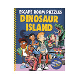 Escape Room Puzzles: Dinosaur Island Book