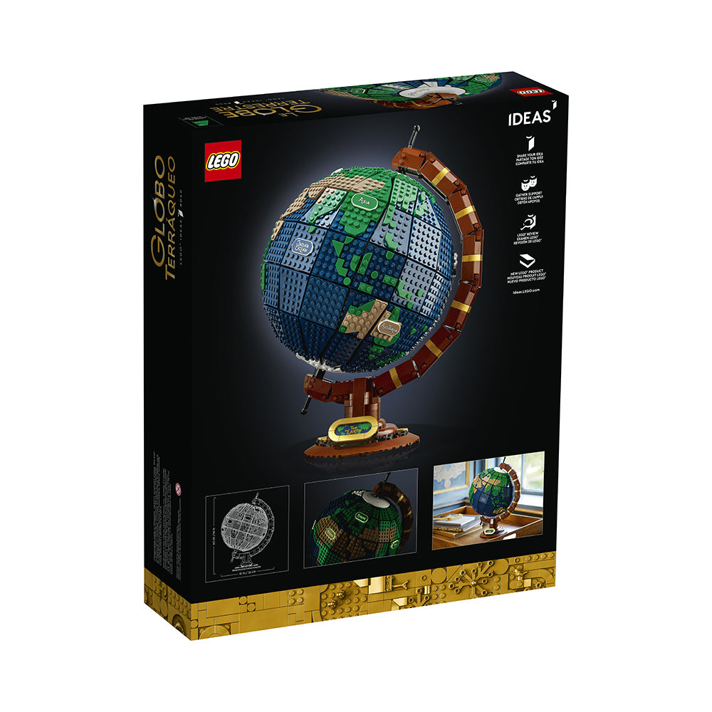 LEGO Ideas The Globe 21332 Building Kit (2,585 Pieces