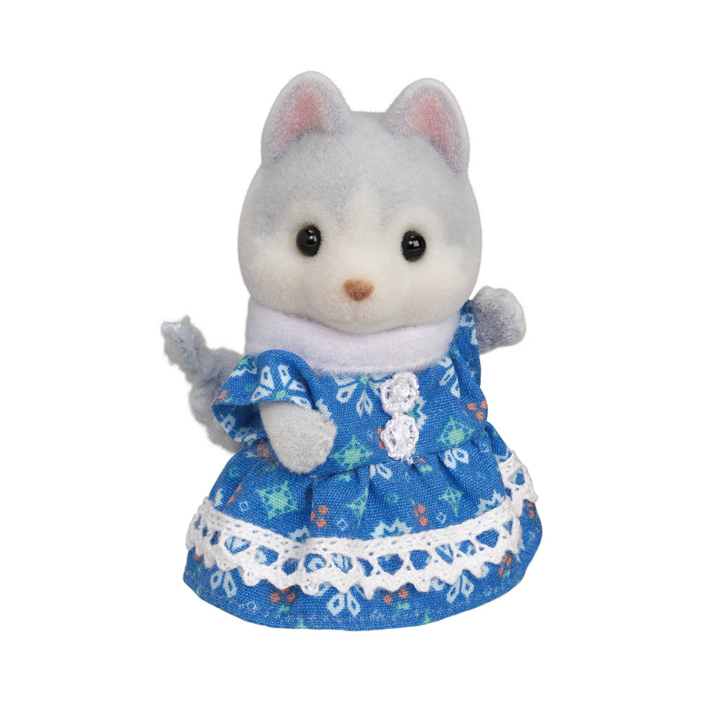 Calico Critters Tandem Cycling Set - Husky Sister