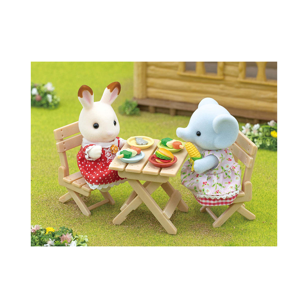 Calico Critters BBQ Picnic Set - Elephant Girl