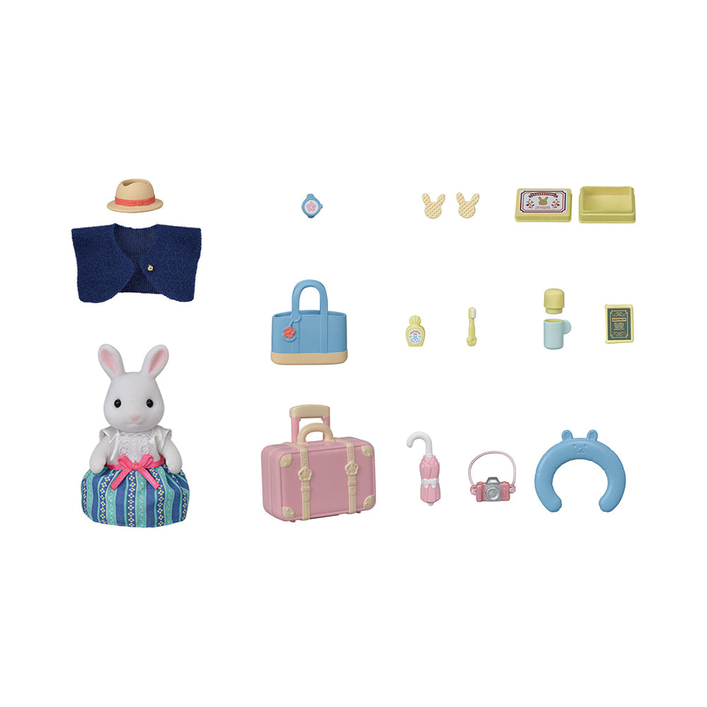 Calico Critters Weekend Travel Set - Snow Rabbit M