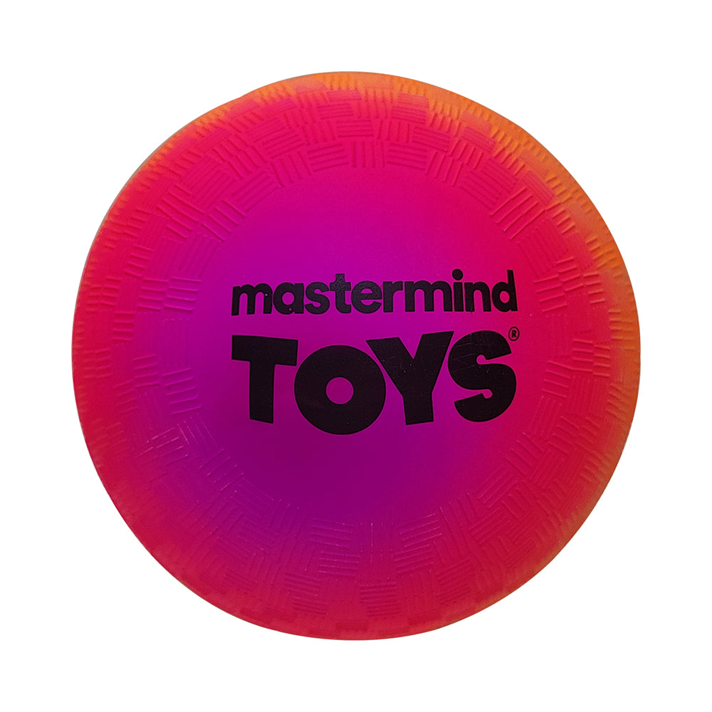 Mastermind Toys 5" Neon Rainbow Skill-Building Playground Ball