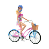 Barbie Doll and Bike Playset with Doll & Bicycle