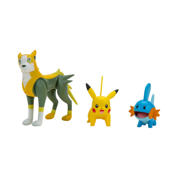 Pokemon - 3 pack Battle Figure Set (Assortment)