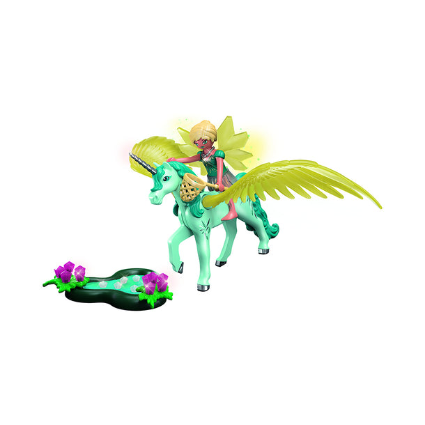 Playmobil Crystal Fairy With Unicorn