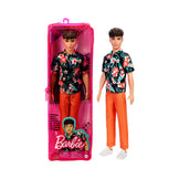 Barbie Fashionistas Ken Doll #184 with Floral Print Shirt