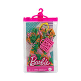 Barbie Fashions Assortment of Doll Clothes, 1 Outfit & 2 Accessories for Barbie Dolls